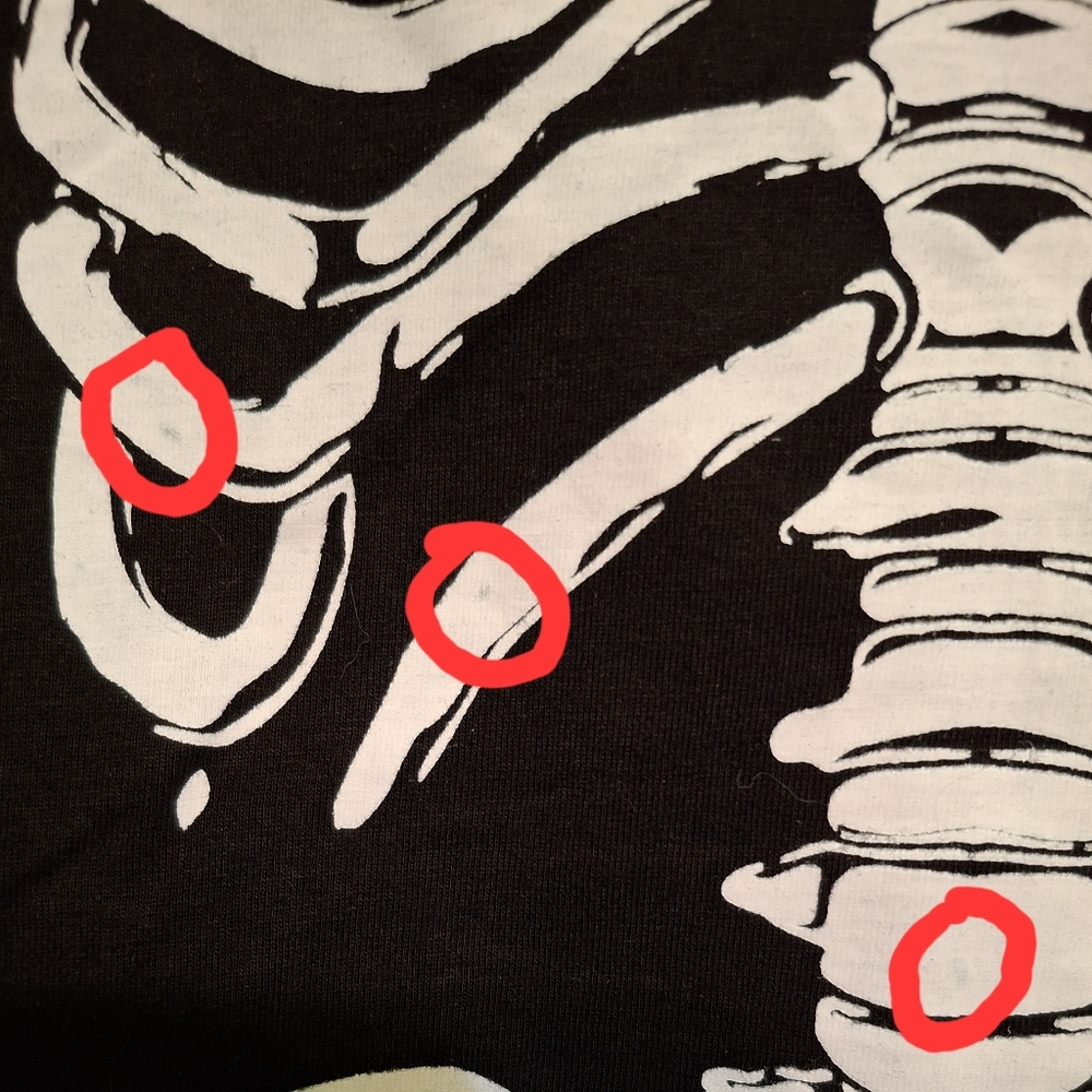 Heartless Skeleton Print Hi Low Dress - Picture 13 of 13